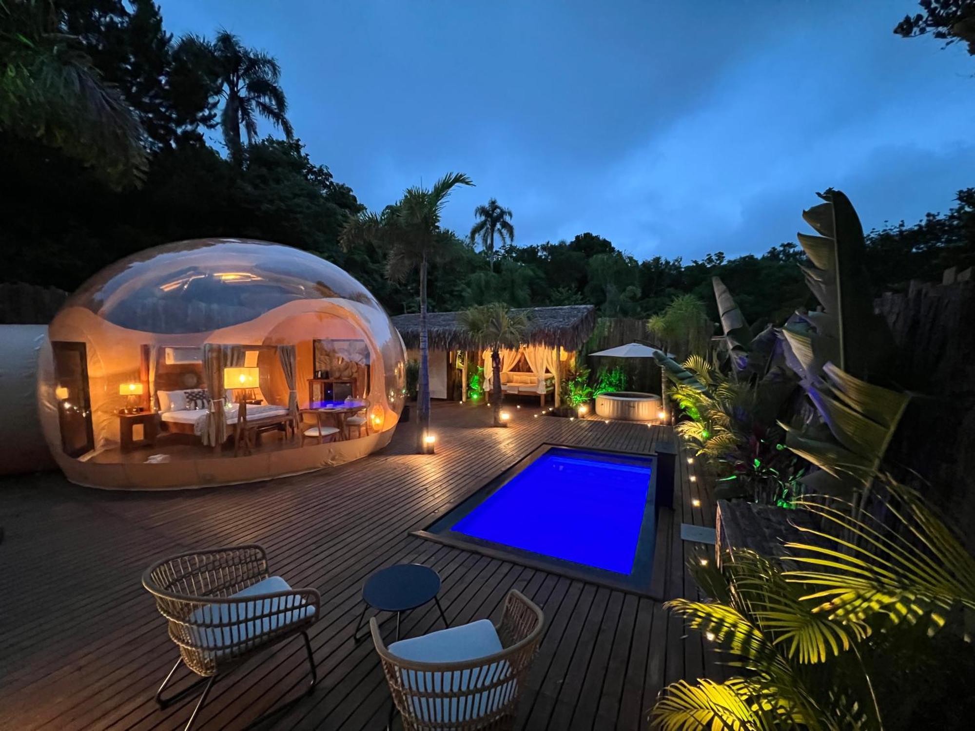 Отель Zion Bubble Glamping Флорианополис Экстерьер фото